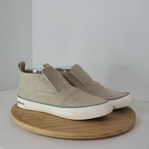 Seavees Women's Huntington Middie Jungmaven Tan Hemp Canvas Slip-On Shoes Size 9